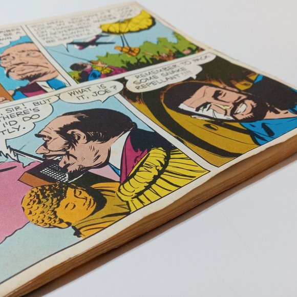GI Joe Comic Book Booklet Search For The Stolen Idol 1973 Collectible Vintage - Picture 9 of 11